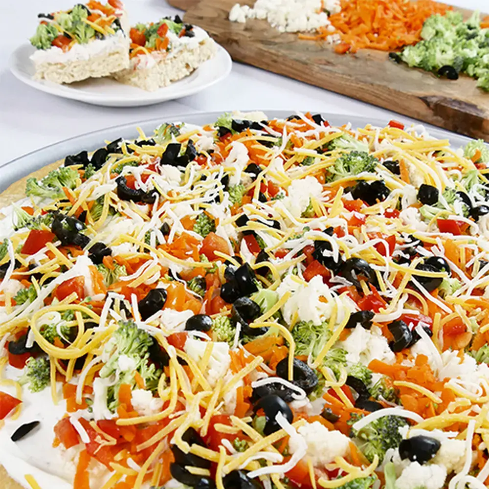 Veggie Pizza Appetizer